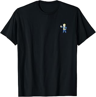 Fallout - ボールトボーイ スモールデザイン Tシャツ