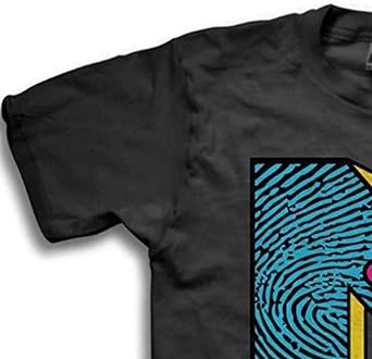 MTV Mens Shirt with Fingerprint - #TBT Mens 1980's Clothing - I Want My T-Shirt