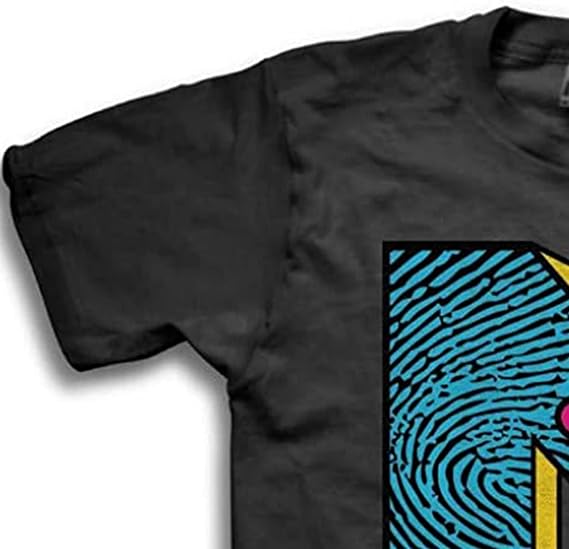 MTV Mens Shirt with Fingerprint - #TBT Mens 1980's Clothing - I Want My T-Shirt