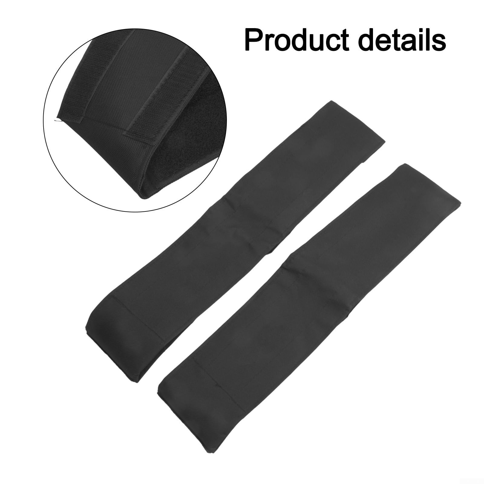 Set di 2 cinghie imbottite per trampoli extra comfort fodera spessa fasce per gambe larghe in nylon resistente agli strappi compatibili con la maggior parte dei trampoli per cartongesso