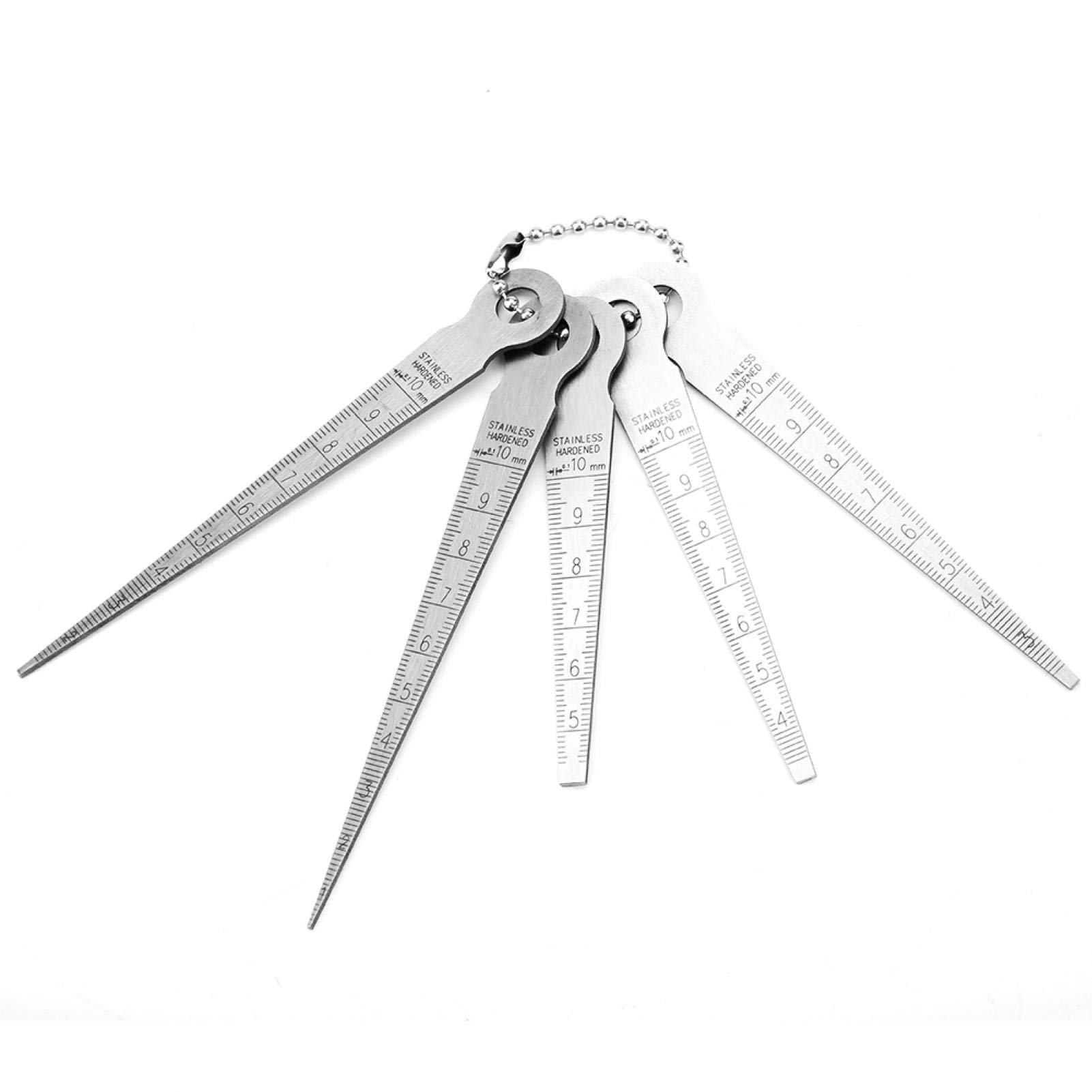 Buy Hole Size Gauge Welding Taper Gauges Set 110mm Gap Gage Feeler