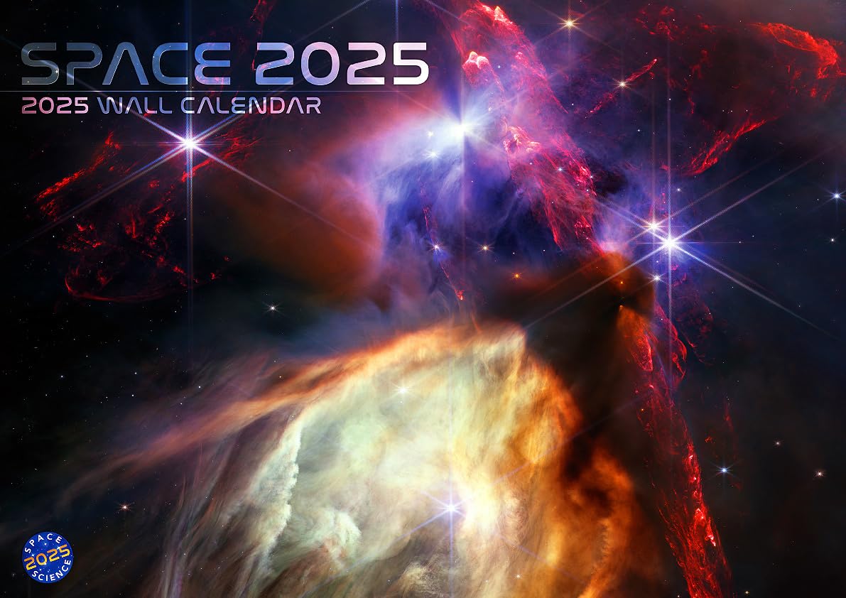 Space 2025 Wall Calendar - Views from The James Webb Telescope