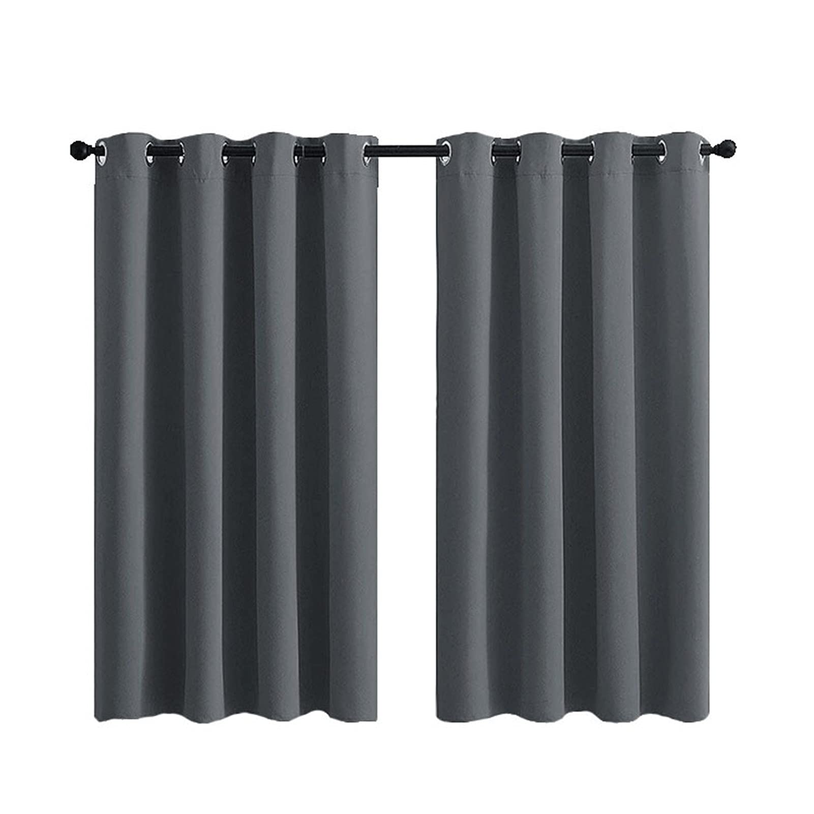 BEDSETS Winddicht Outdoor Vorhänge Aussenvorhang Garten Verdunkelung Outdoor Gardinen Blickdicht Wasserabweisend Sichtschutz Sonnenschutz UVschutz,2* Vorhang (52×84inch (132×213.3cm),A3)