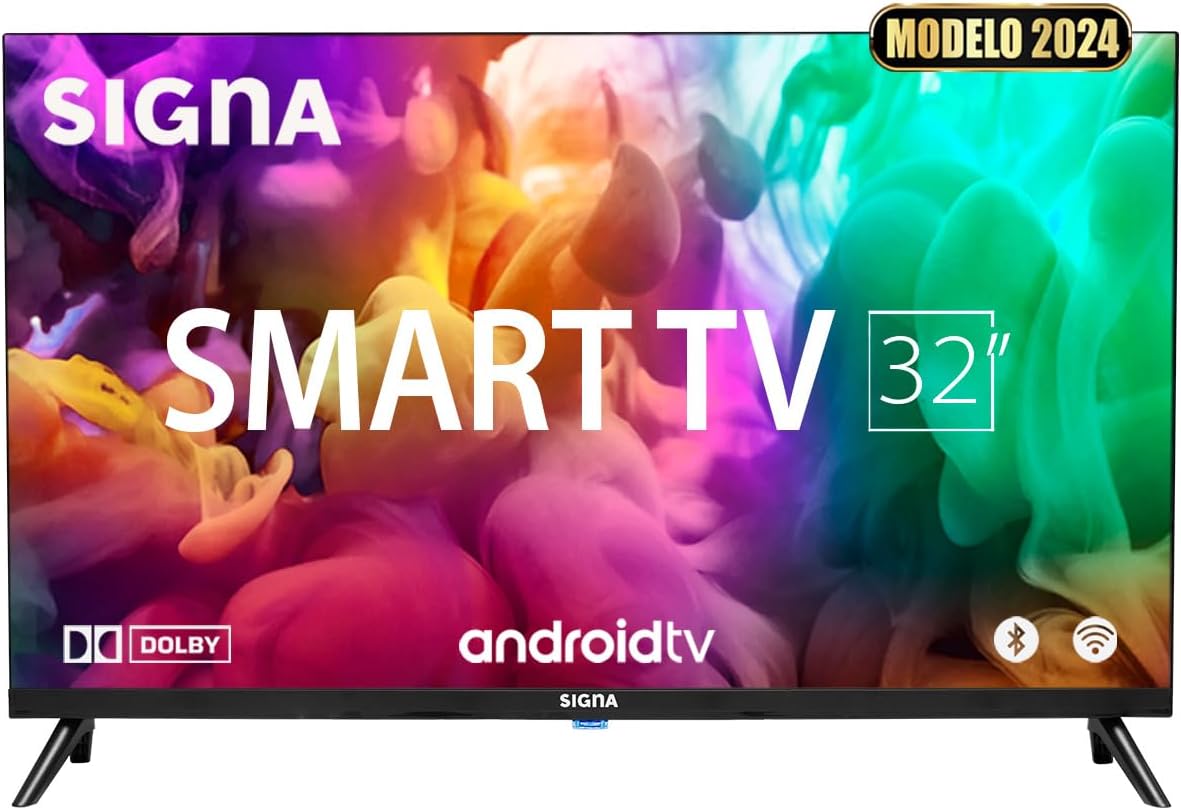 SELECTSHOP Signa Smart TV Pantalla 32” HD 1080P Android TV Pantalla ...