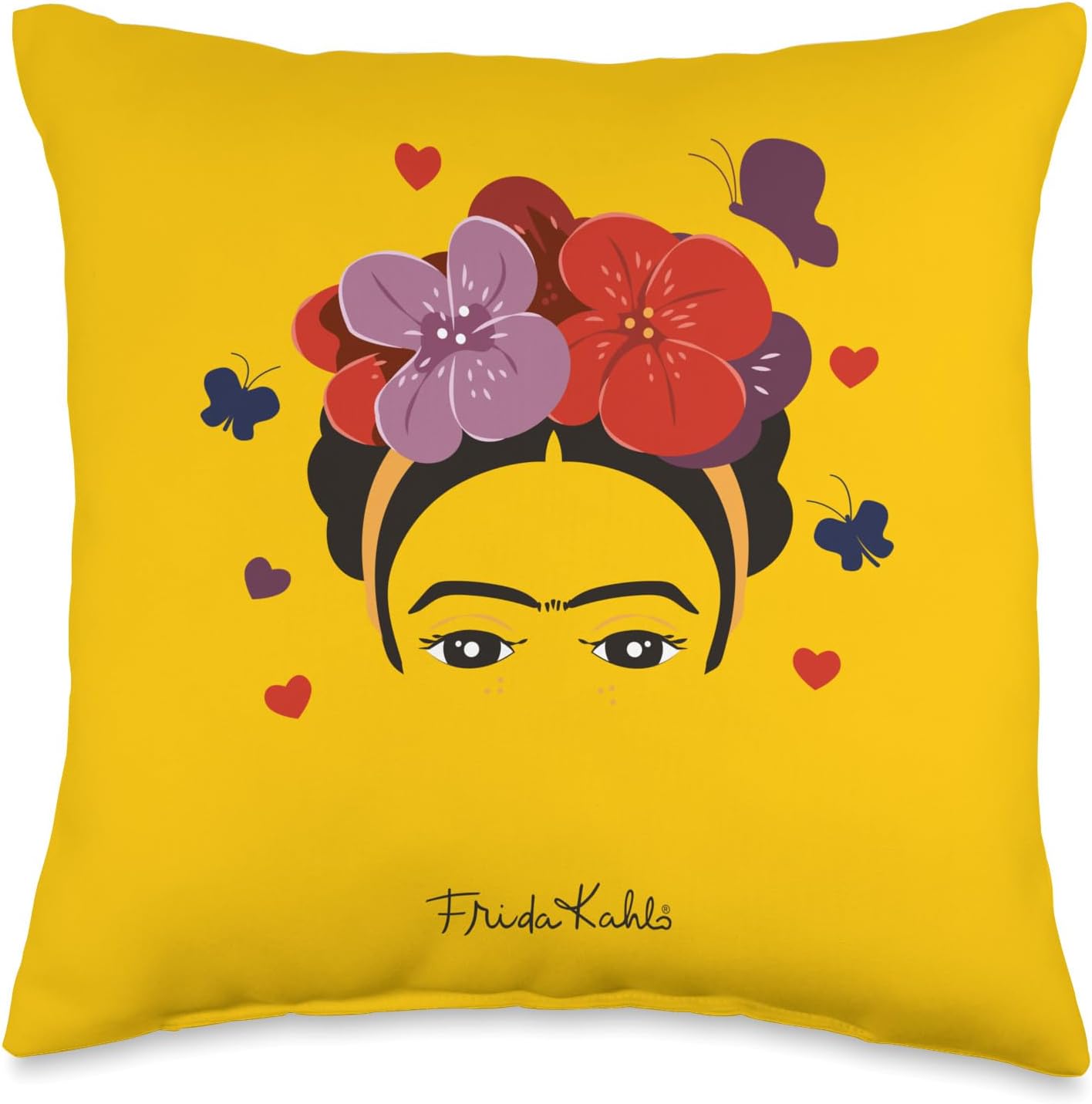Frida Kahlo - Variety of Items Throw Pillow