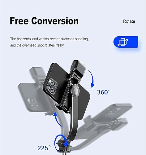 Miniatura 10 de Palo selfie con luz de relleno, trípode resistente extensible con control remoto inalámbrico compatible con iPhone 14 13 12 11 pro Xs Max Xr X 8 7 6