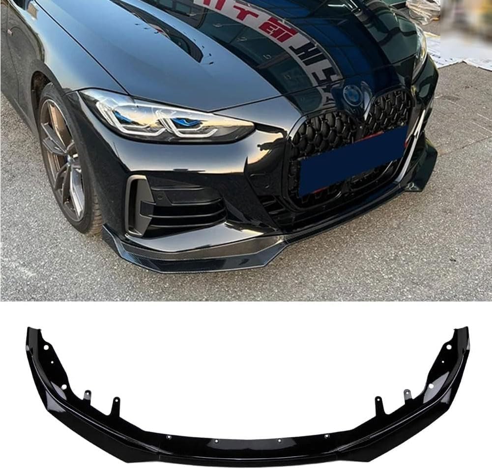 Auto Paraurti Anteriore Spoiler Labbro Inferiore Splitter Lama per BMW 4 Series G22 G23 2020-2023 Anteriore Splitter Labbro Inferiore