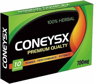 700mg Ginseng Capsules for Men | Stronger | Longer | Performance | Extra Strength Stamina & Endurance Support | Natural Herbal Formula | 10 Capsules