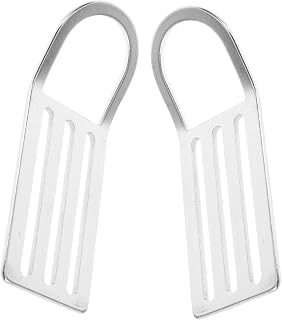 SUPVOX 2pcs Stainless Steel D Shaped Buckle for Diving Outdoor Gear