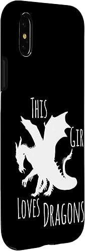 Miniatura 9 de Funda de regalo para iPhone 11 Pro This Girl Loves Dragons Cool Fantasy Mythical Criature