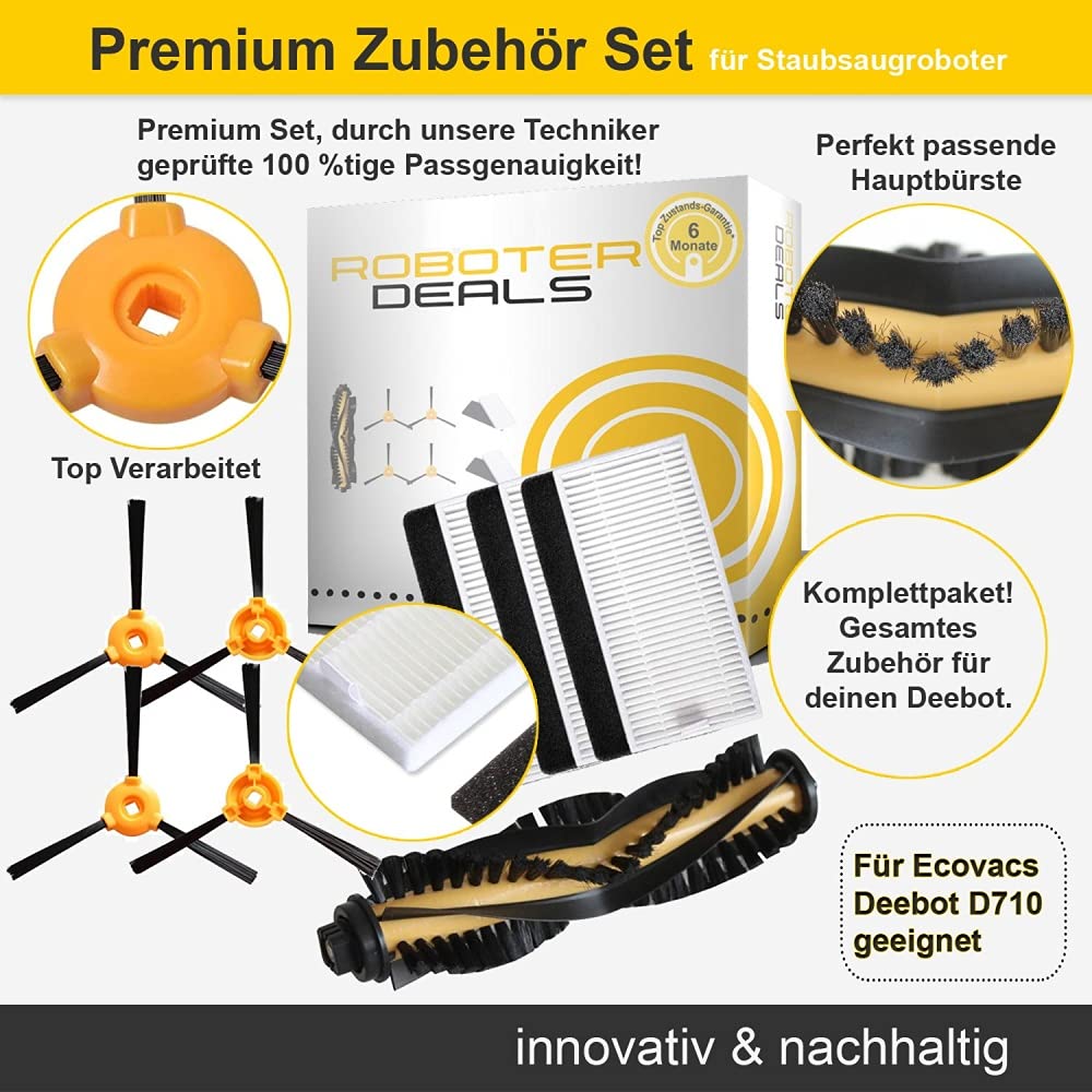 Set di accessori per Ecovacs Deebot Computer DT83, DM81, DM85, CT