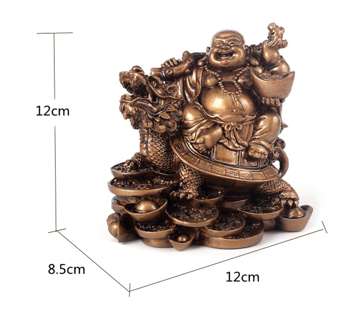 Amazon｜布袋さん 仏像 置物 七福神 オブジェ インテリア 布袋様 龍亀