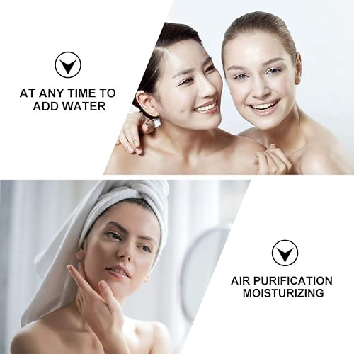 Miniatura 5 de Healifty Mini humidificador facial facial Mister Ionic Face Humidifier Diseño de dibujos animados Portátil Carga USB Piel Hidratante para Viajes