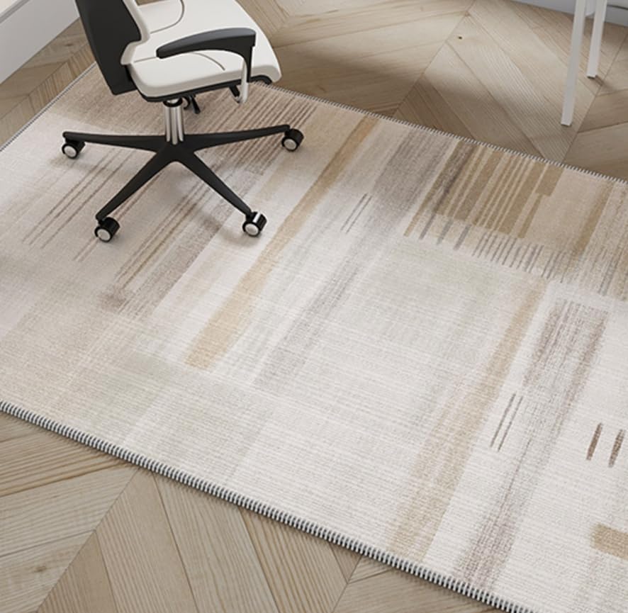 Tappetino per sedia da ufficio per protezione del pavimento in legno duro, antiscivolo, tappetino per sedia da gioco, protezione per pavimenti, tappetino da scrivania resistente, superficie