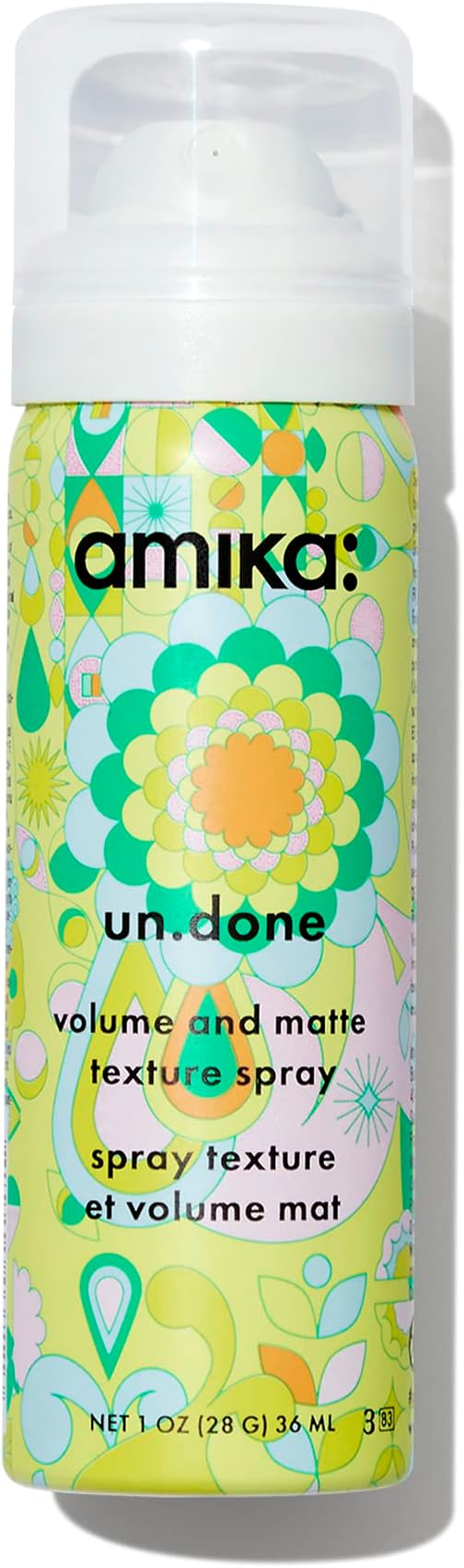 Amika Un Done Volume and Matte Texture Spray For Unisex 1 oz Hairspray
