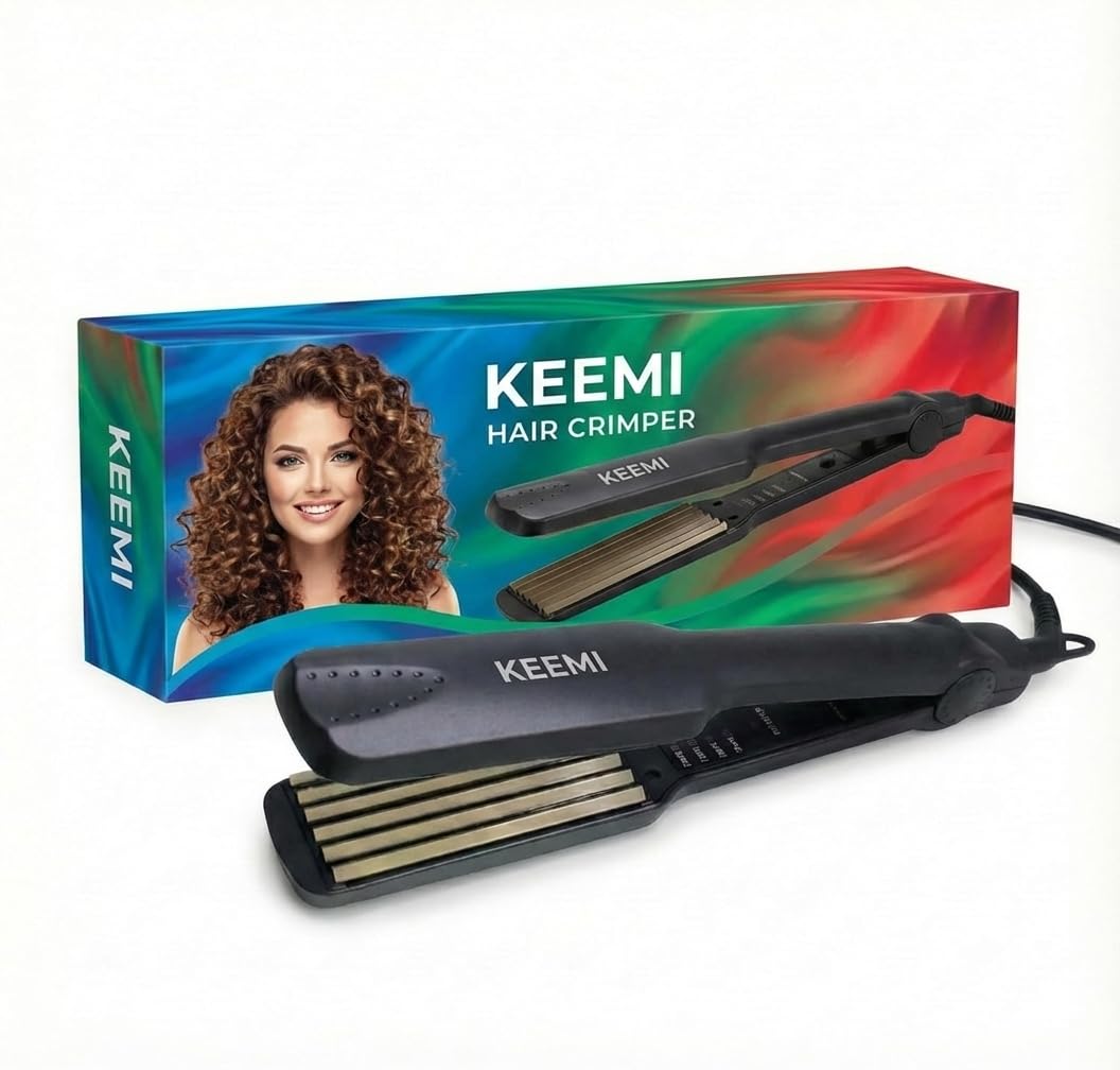 KEEMI Premium Professional AT-332C Hair Crimping Styler Machine A1