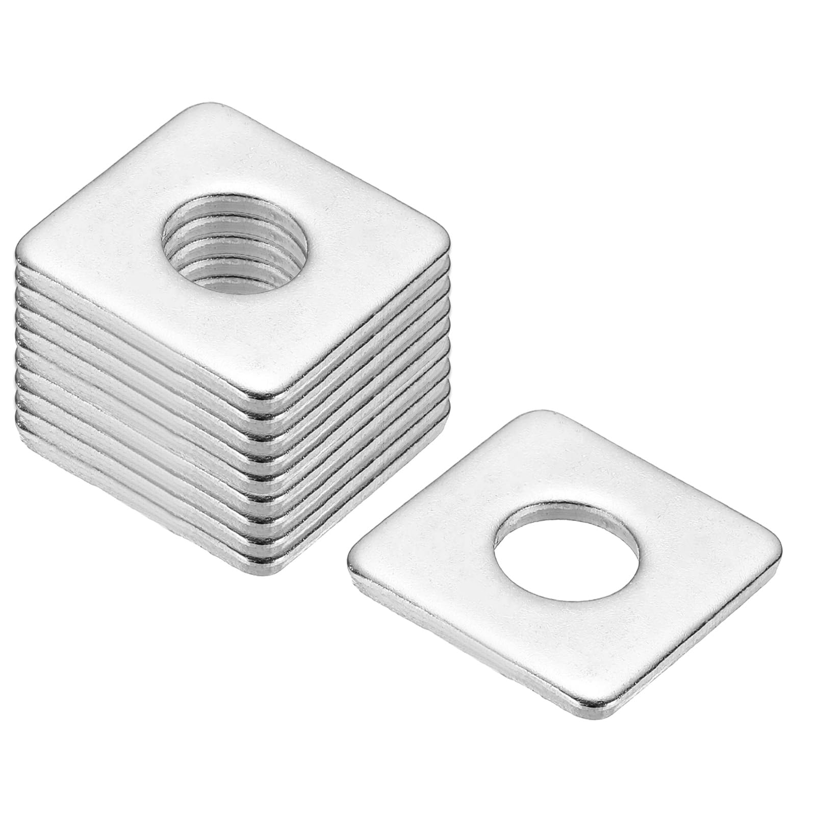 PATIKIL M12x30x3mm Square Washers