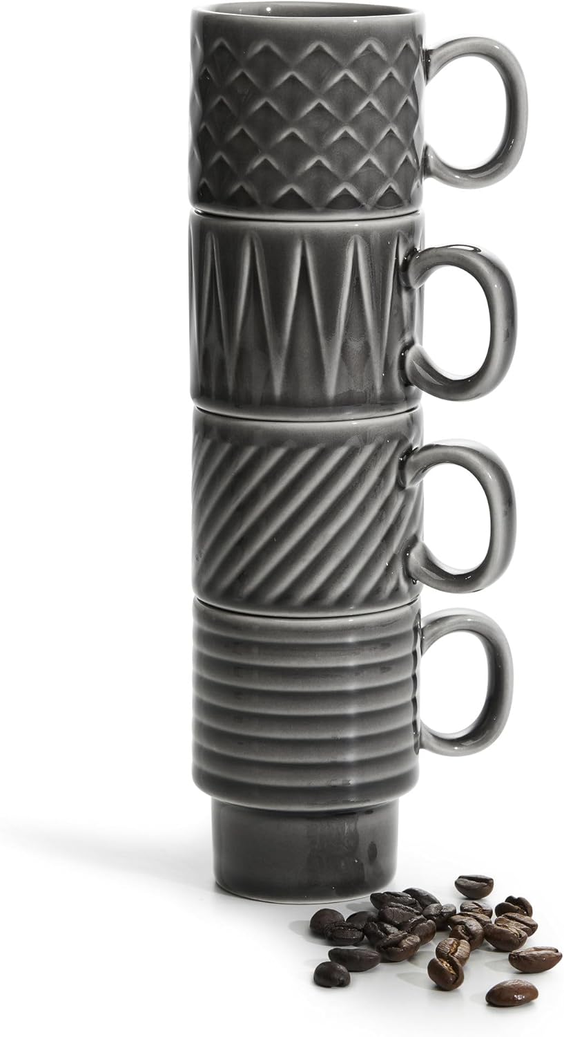 Sagaform Coffee & More Espresso Cups Stoneware