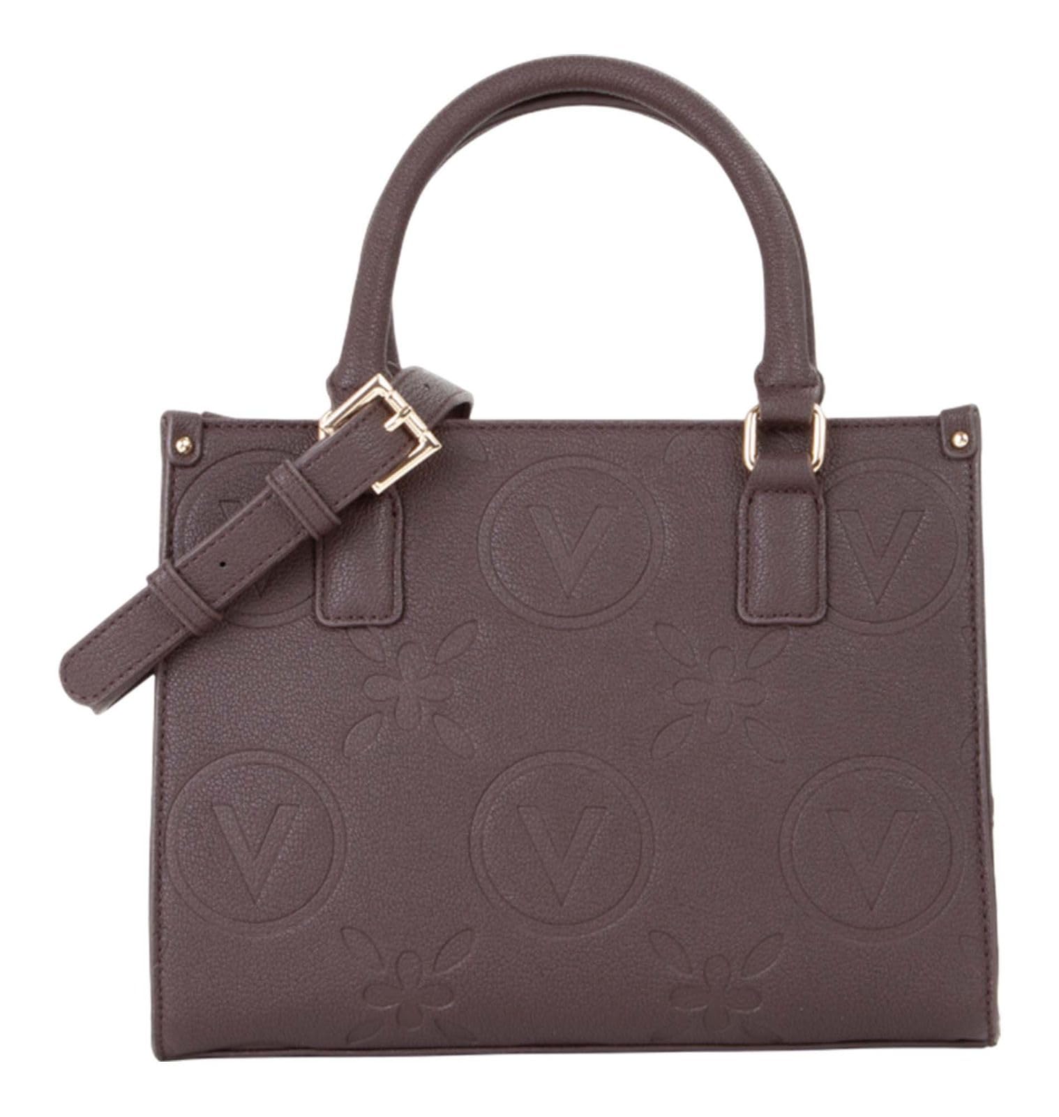 Valentino Samba Re Moro Handbag Shoulder Bag Dark Brown