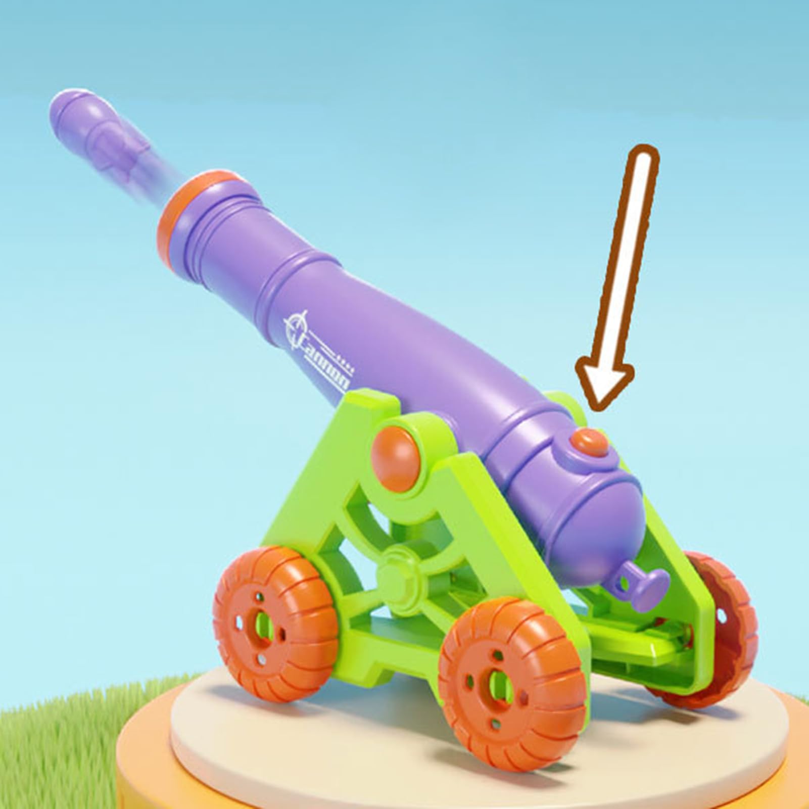 Amazon.co.jp: ミニモルタルおもちゃ, 丈夫で実用的な迫撃砲ランチャー