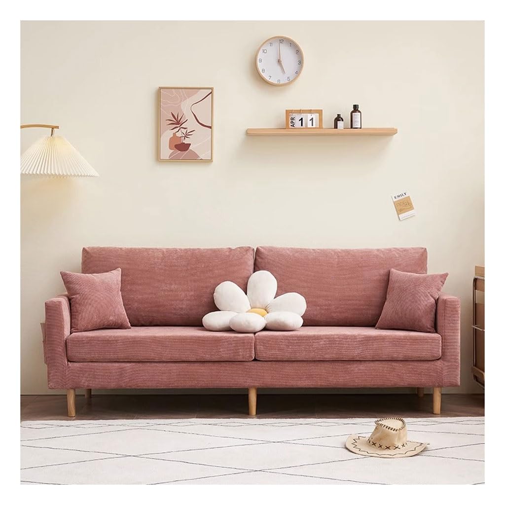 Kleine Couch, kleine Wohnung, Doppelsofa, Wohnzimmermöbel, Stoffsofa, modern, einfach, für drei Personen, kleines Sofa, kleine Sofas für kleine Räume (B,175 cm)