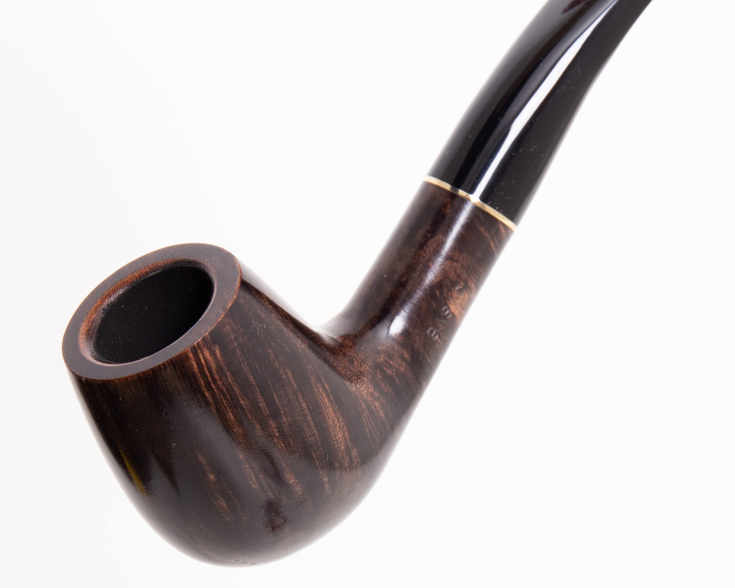 Pipa Savinelli BASIC modelo 628, kit para pipa con todos los accesorios, estuche de lona azul