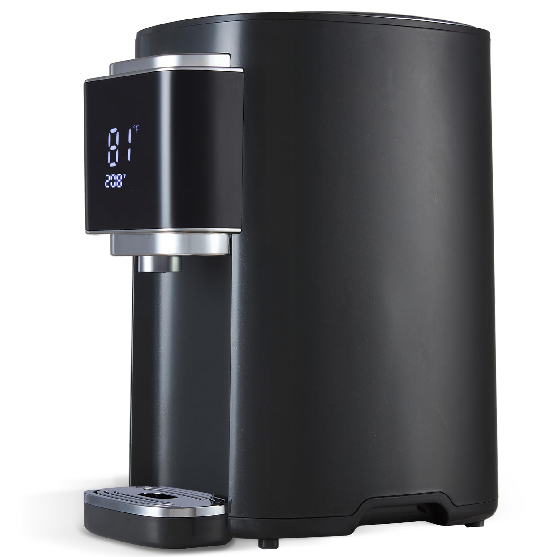 OCTAVO Water Boiler &amp; Warmer 5 Liter, 304 Stainless Steel Water Tank, 700 Watt 6 Adjustable Water Temperature, LCD Touch Control Screen, Child Lock with Water Shortage Indicator
