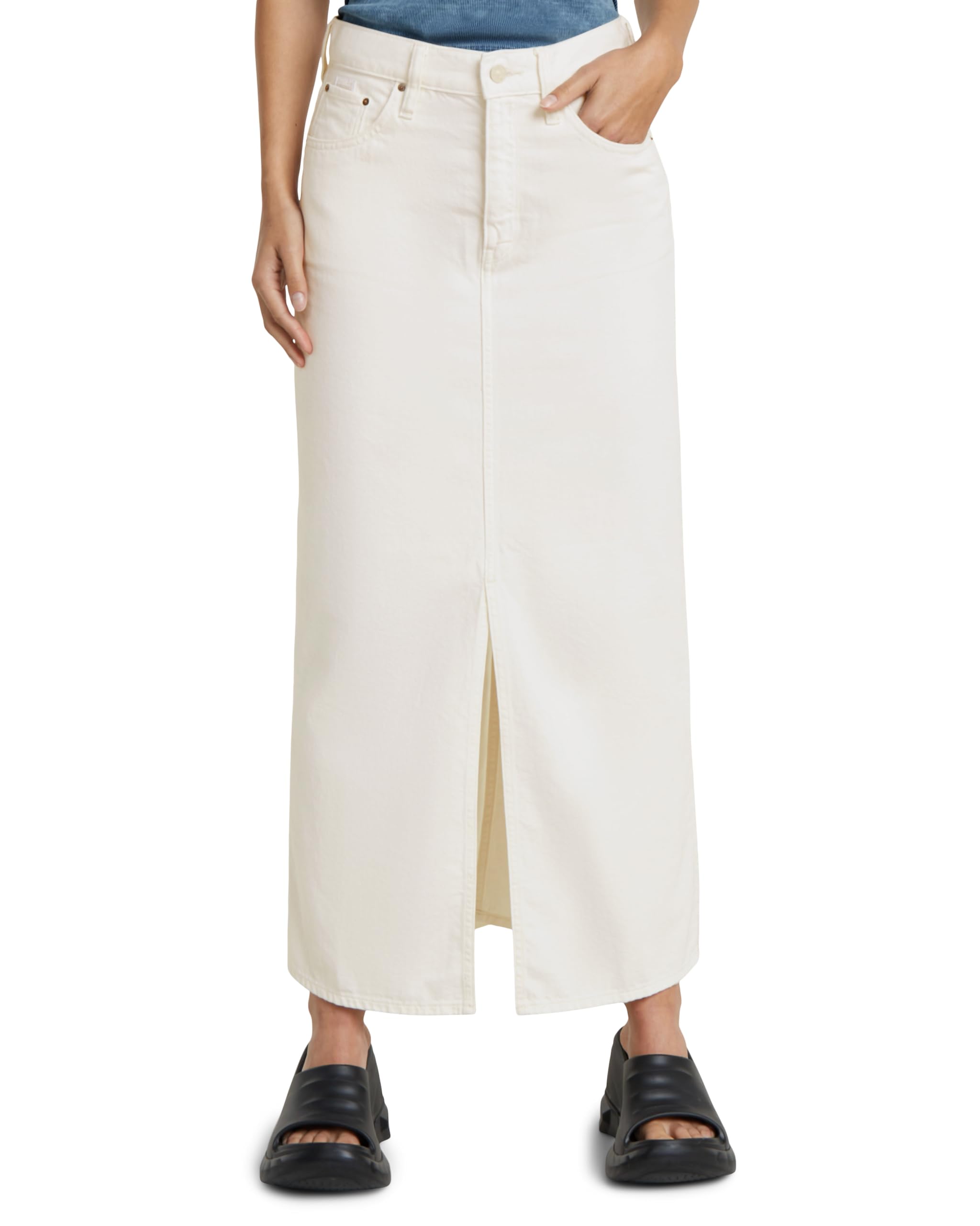 G-STAR Viktoria Long Skirt, Gonna Donna, Grigio (Lt Chalk Gd D24385-D551-G377), 27W-image