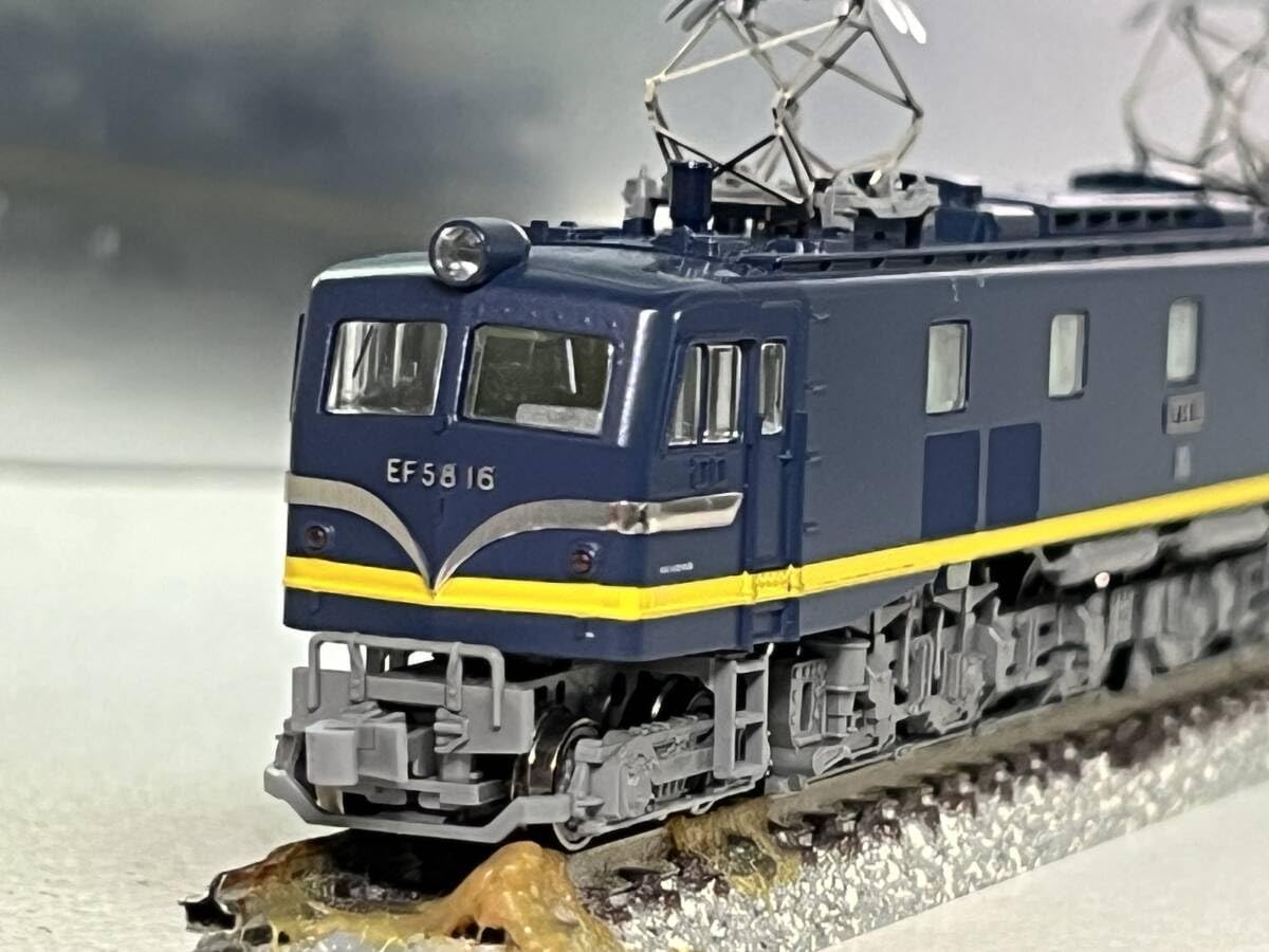 Amazon.co.jp: KATO製EF58-16青大将試験塗装セットバラシ : おもちゃ