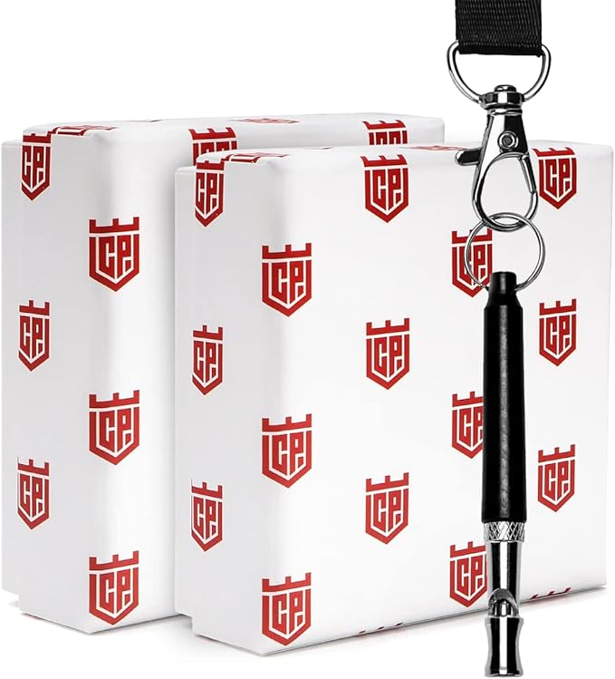 2 Pack Dog Whistle Adjustable Ultrasonic