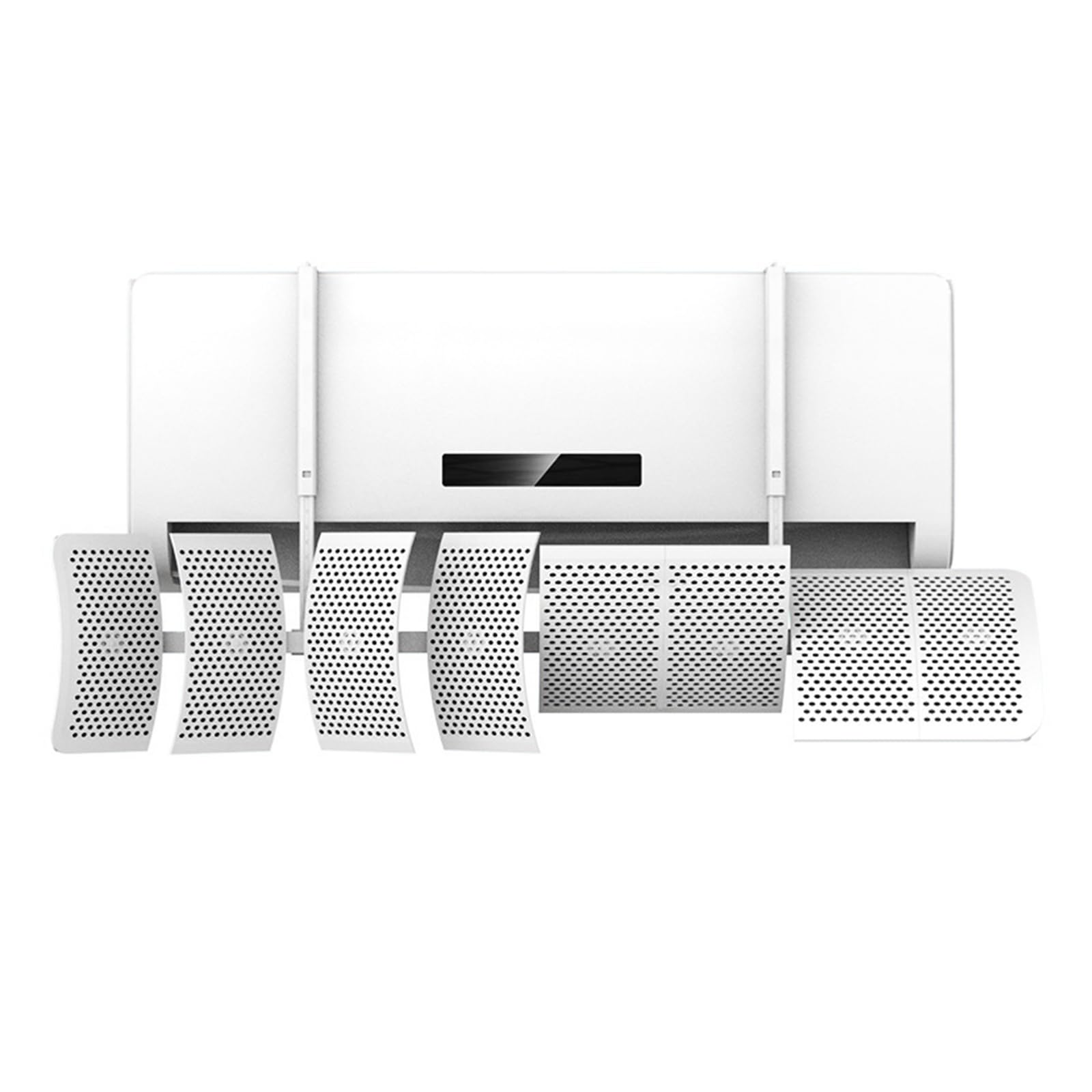 QRZMEDU Wind Deflector Cover for Air Conditioning Deflectors, Ceiling Vent Deflectores, Air Deflector for Mounted, mounted Ac Deflectors for Sidewall Registers Home Bedroom