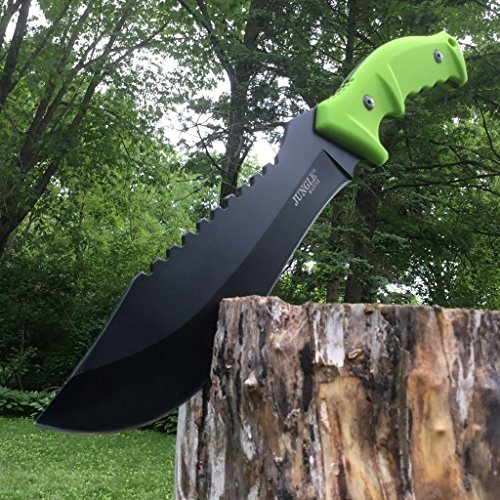 New 15" Fixed Blade Machete Survival Eco'Gift Limited Edition Knife with Sharp Blade
