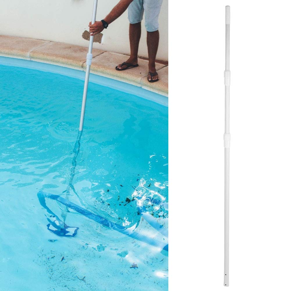 Yctze Duty Leaf Skimmer Red para Piscinas - Herramienta de Ensamblaje de Longitud y Fácil