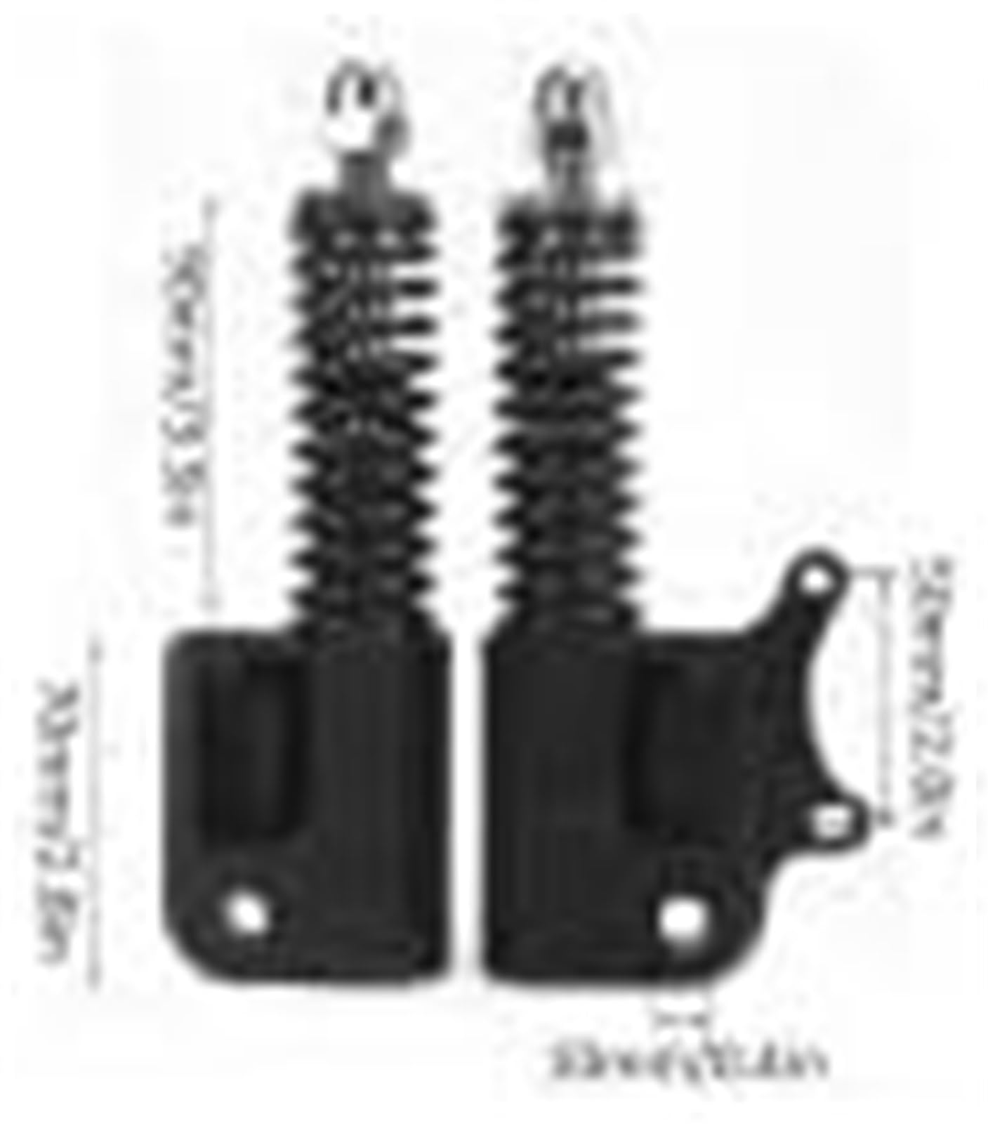 Suspension pour Avant for Trottinette électrique 10 Pouces