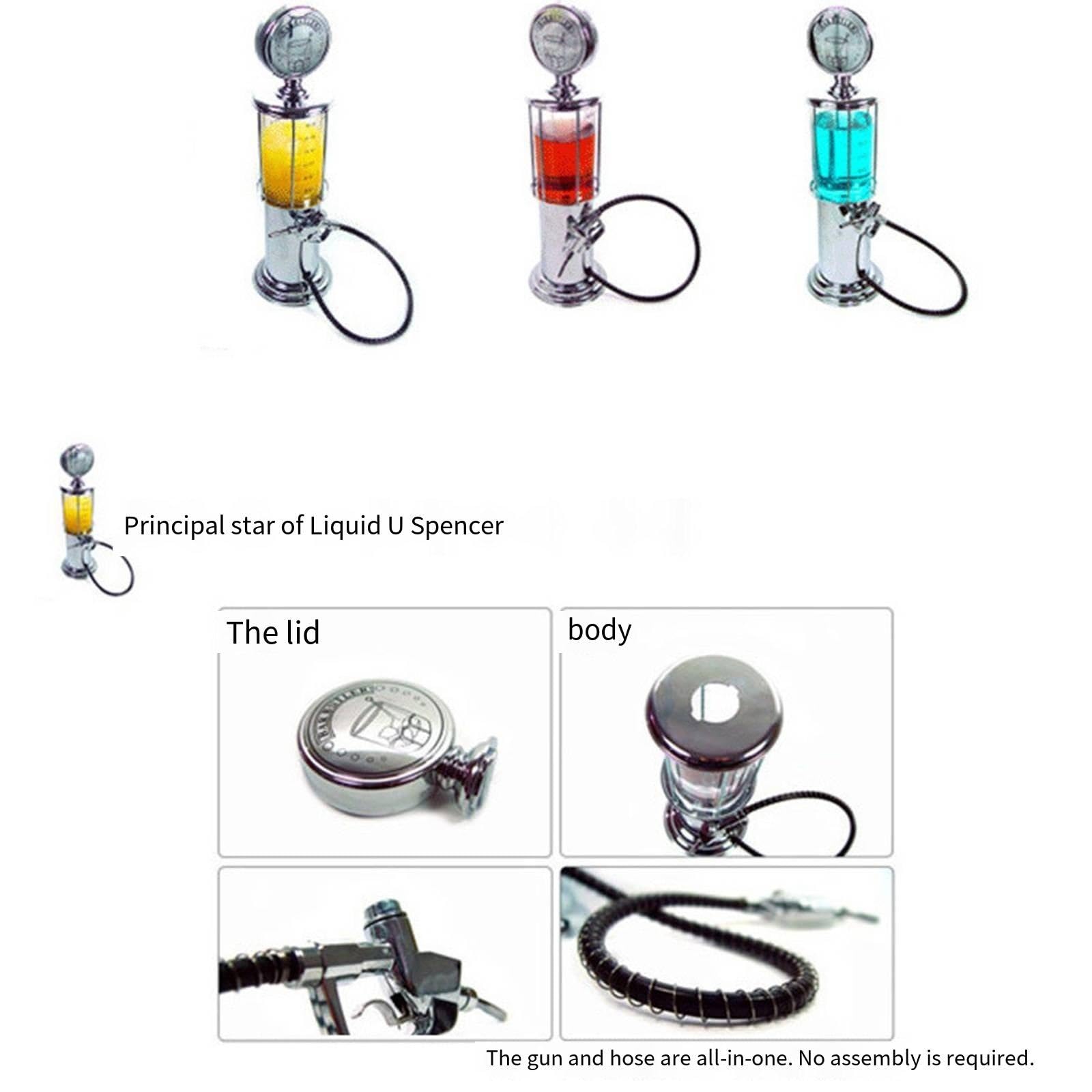 Dispensador de cerveza de un solo cabezal, contenedor dispensador de cerveza de bebidas espirituosas de vino de 1000 cc para cerveza, vino, bebidas