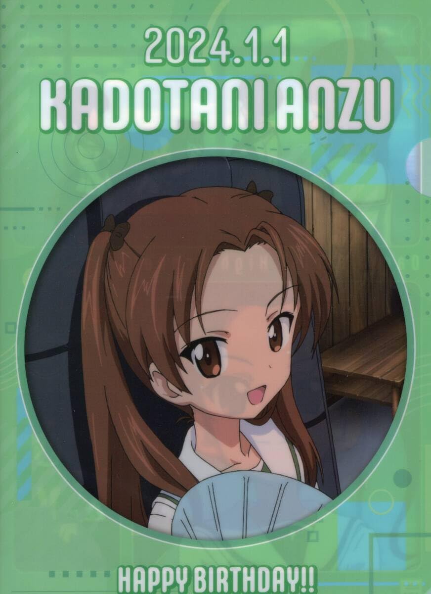 ガールズ&パンツァー　ガルパン　武部沙織　誕生日　がんばっぺ　缶バッジ ガールズ＆パンツァー』武部沙織 バースデースイーツ2025｜ガールズ