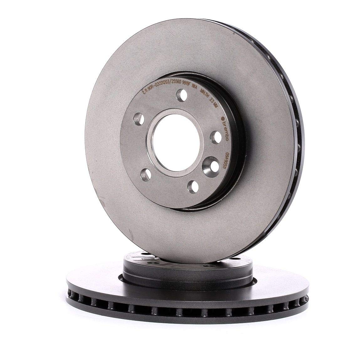 2x BREMBO Disco freno Anteriore Ø278mm Altezza: 49mm Spessore: 25mm ventilazione interna 09.A905.11 Compatibilità con FORD FOCUS III C-Max II DXA/CB7, DXA/CEU Grand C-Max DXA/CB7, DXA/CEU, VOLVO