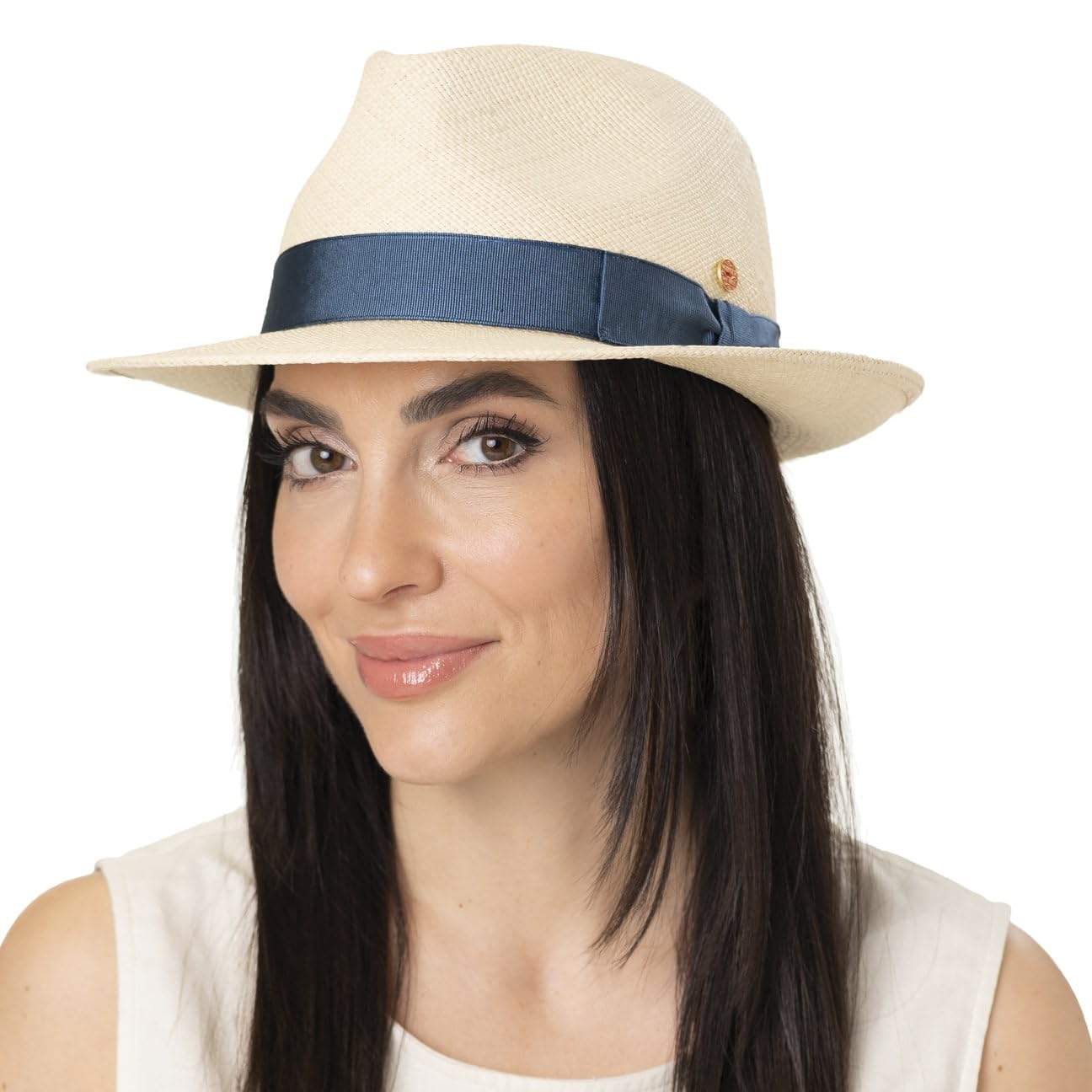 Mayser Manuel Brisa Sombrero Fedora Panama Hecho en UE Unisex Primavera Verano