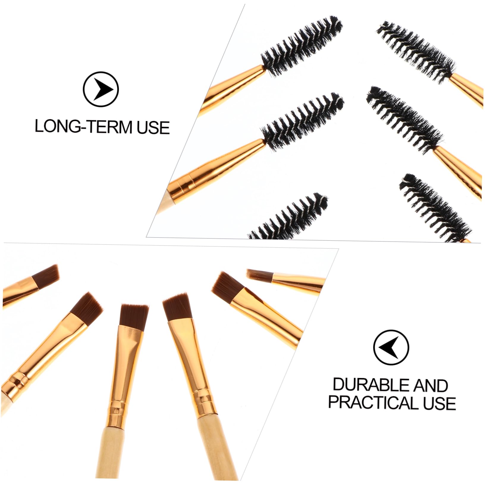 BESTYASH Non-shedding Eyebrow Lash Brush 6pcs Set for Women Makeup Tools