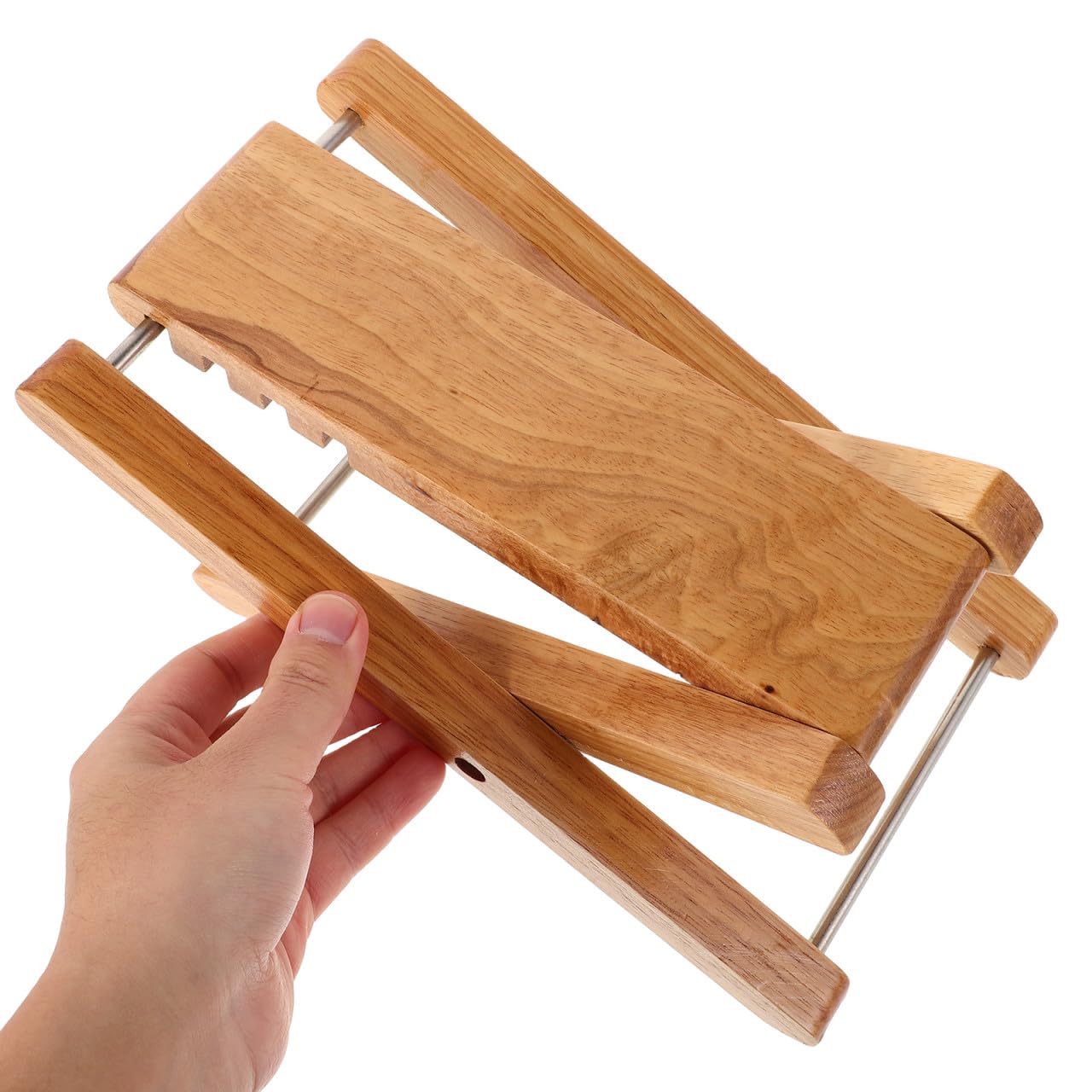 BESTonZON Poggiapiedi Per Chitarra Regolabile Legno Sgabello Da Chitarra Ergonomico Per Regolabile Per Comfort Ottimale Accessorio Musicale Portatile