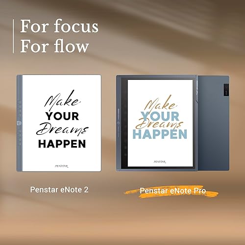 Miniatura 9 de Penstar eNote Pro - Paquete de tabletas de papel de tinta E de 10.3 pulgadas, cuaderno digital con pantalla táctil, tableta de escritura de papel