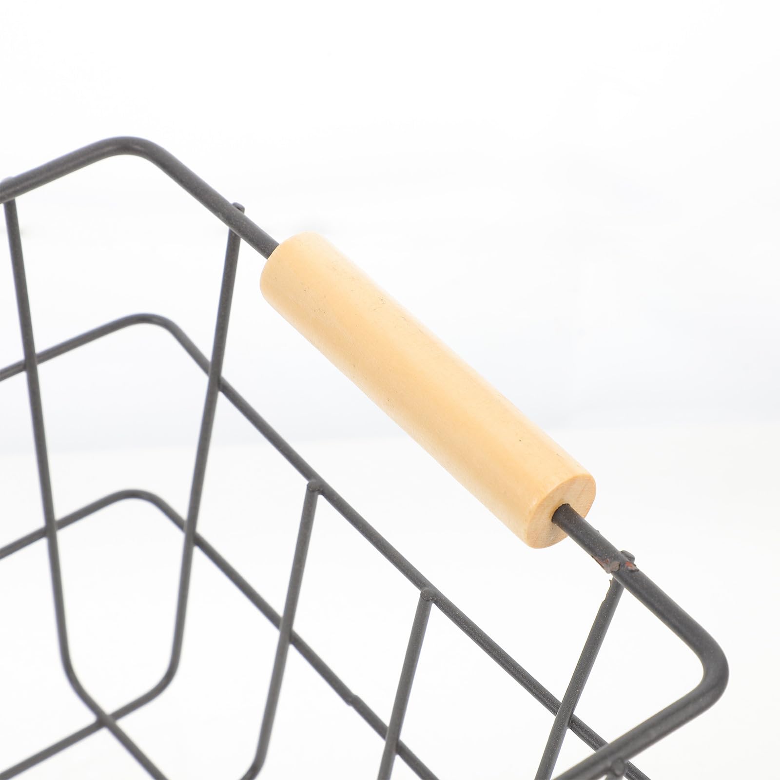 Cestas de Almacenaje de Hierro Plateado Diseño Rectangular Versátil Capacidad Grande para Organizar Juguetes y Snacks Hogar Color Aleatorio