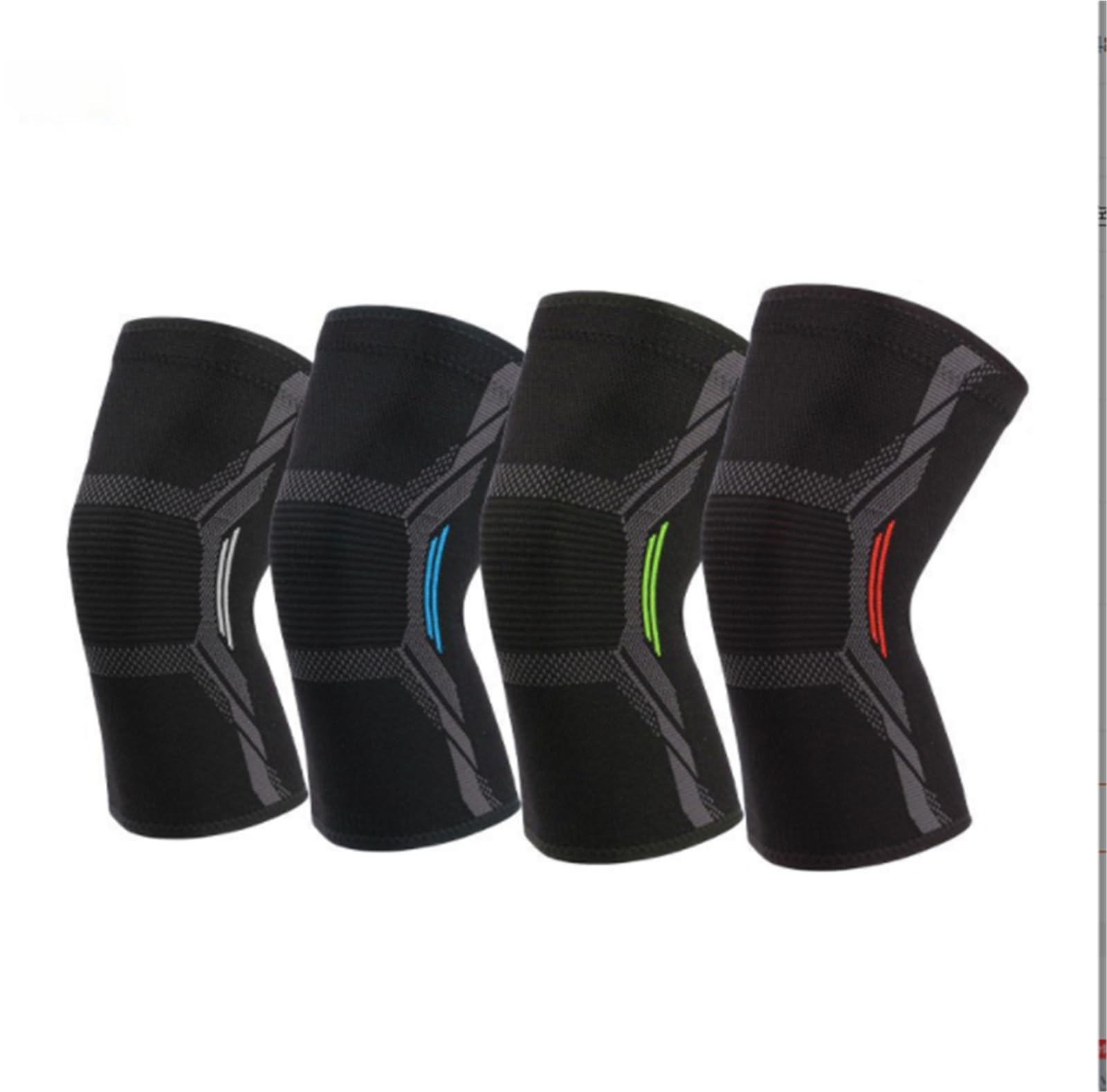 RUVOO Ginocchiere Palestra Unisex Adatto for Ginocchiere Sportive da Ballo, Basket, Calcio, Pallavolo Ginocchiera Sportiva