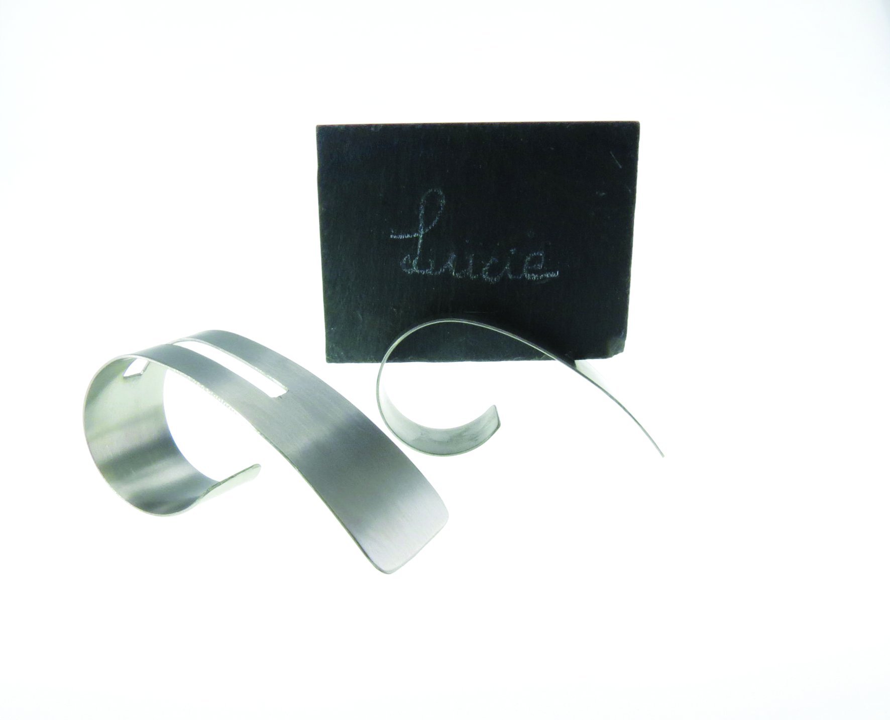 92210420612 Arabesque Porte Serviettes INOX/​Ardoise