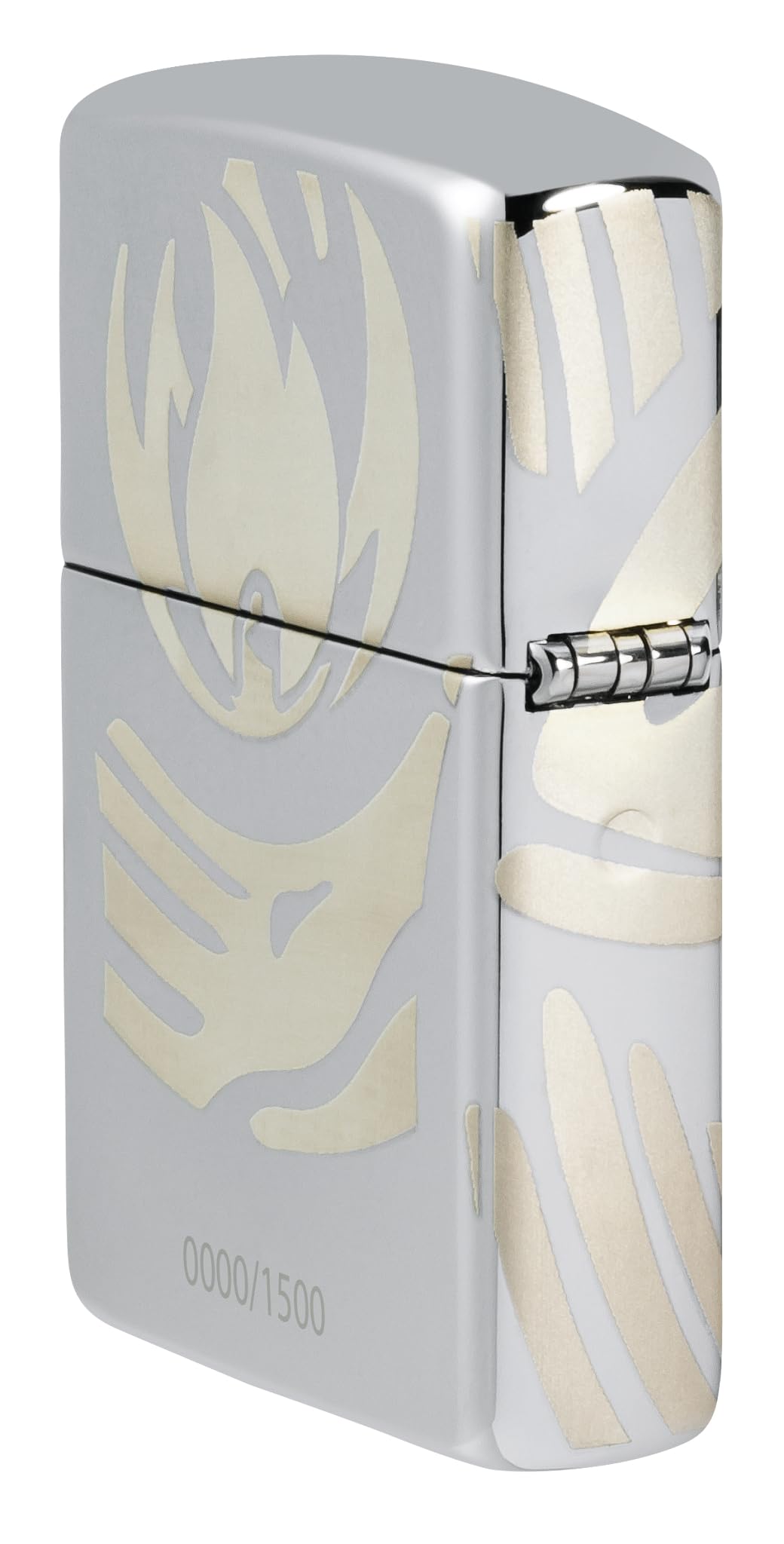 Zippo Accendino antivento Collectible of The Year 2025, Armor High Polish Chrome, Deep Carve/3 epossidico/laser a 360°, ricaricabile, riutilizzabile, design antivento, confezione regalo, prodotto