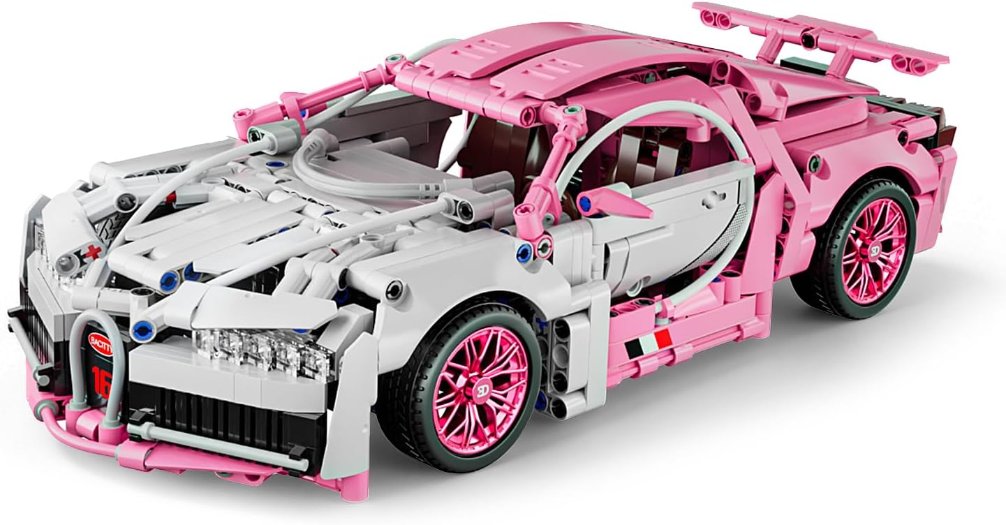 Sport Race Car Building Block Sets for Adults Boys,Racing Supercar Toys Kits Collectible 1:14 MOC Model Construction Birthday Gifts for Teens Age 8-12 12-16,8 9 10 11 12 13 14 14+