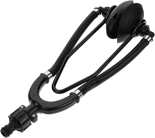 Outboard Motor Flusher for Boat and Yacht, Black Nylon Steel