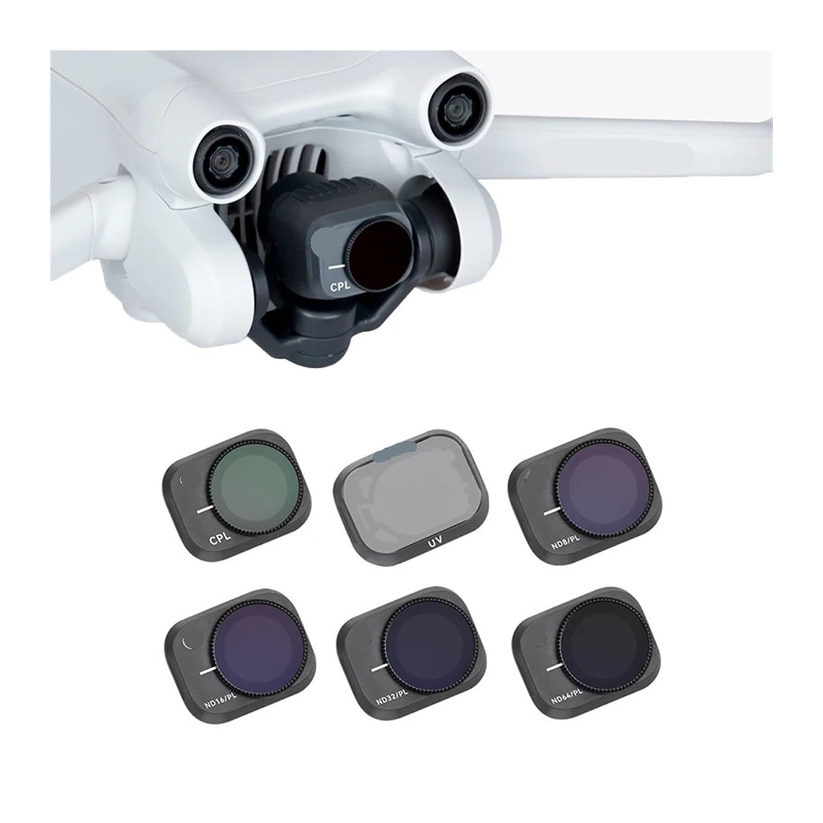 Set di filtri ND for Mini 3 / Pro – Include for lenti ND4, ND8, ND16, ND32 e ND64(ND8 16 32 64)