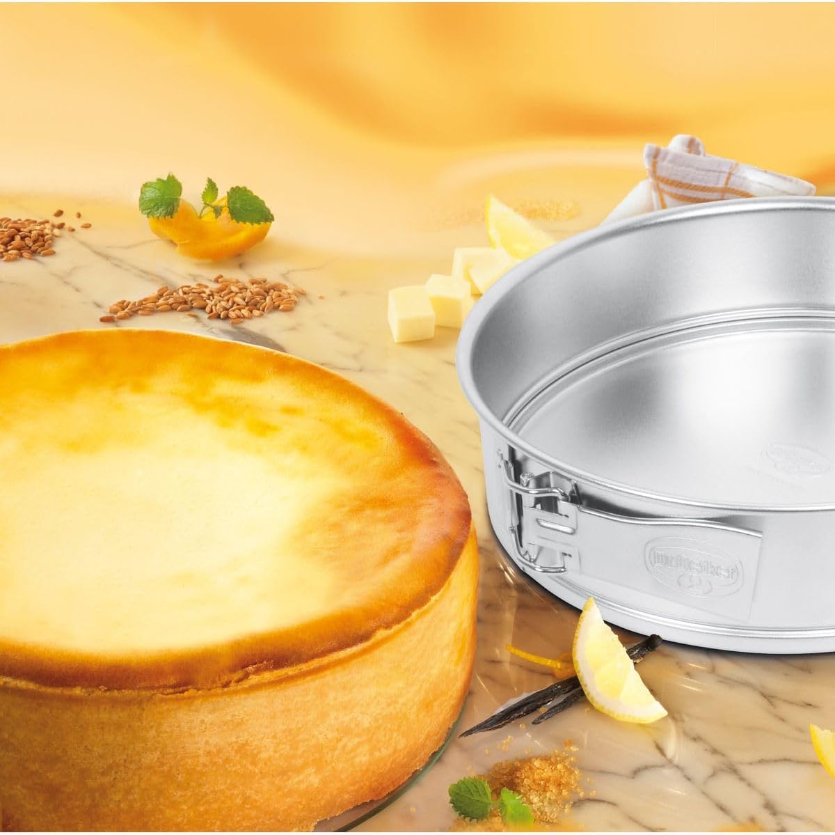Dr.Oetker 1460 "Classic" Springform, TinPlate, Silver, 26 cm