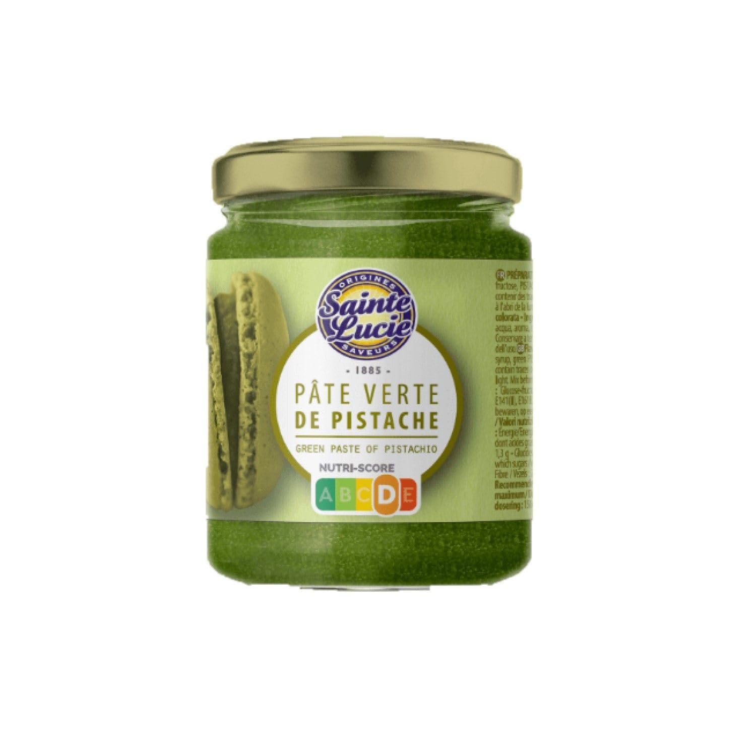 Sainte Lucie Lot 3x Pâte saveur pistache - Pot 220g
